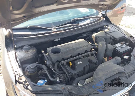 2010 Kia Forte Ex из США, поврежденный, VIN KNAFU4A24A5110380